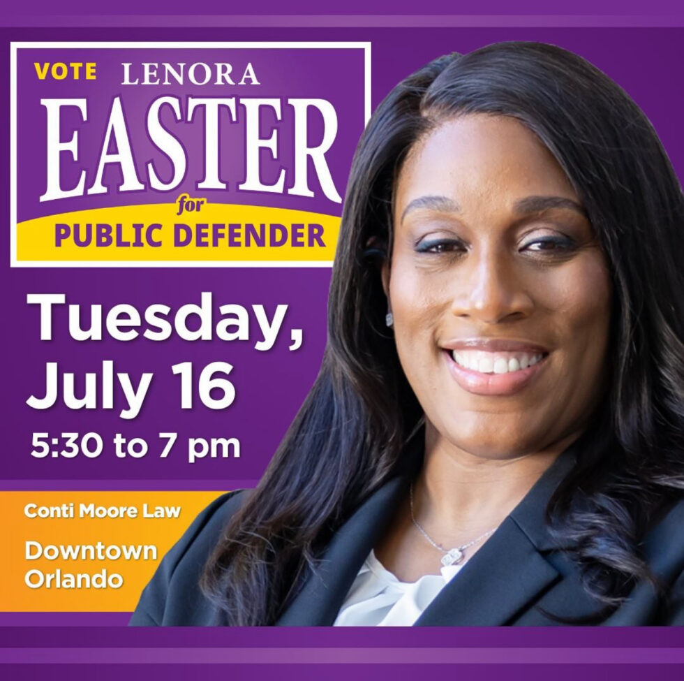 Lenora Easter for Orange and Osceola Public Defender Lenora Easter